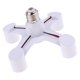 thumbnail image 5 of Lámpara LED Bombillas Socket Splitter Soporte De Adaptador E27 A 4 En 1 E27, 5 of 5