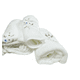 thumbnail image 1 of Juego 3 Toallas (Visita, Manos, Baño) Bordadas Color Blanco Royal Touch Floral, 1 of 3