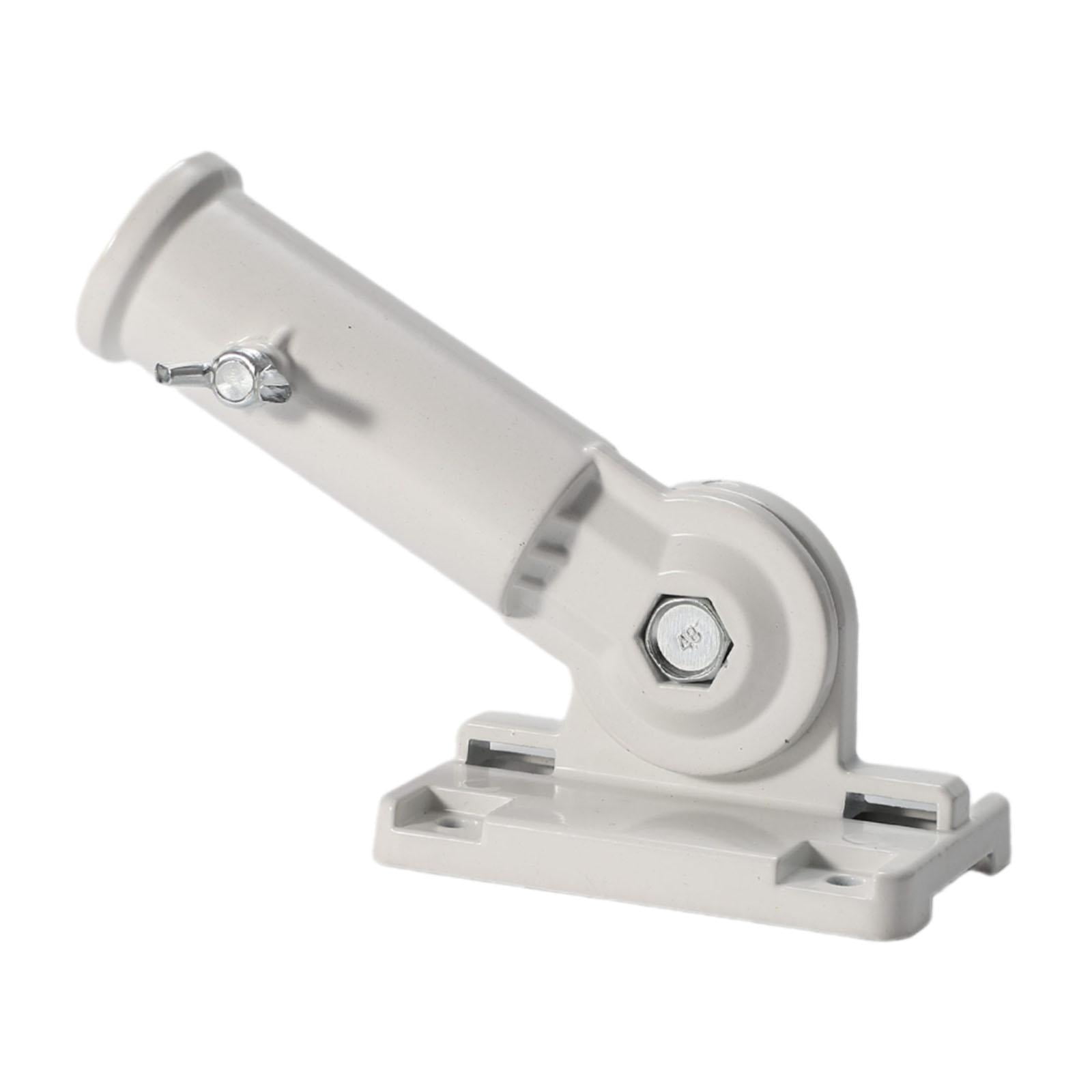 Magideal - Soporte De Montaje, Soporte Para Mástil De Bandera, Adorno De Césped, Base De Mástil De Bandera, Soporte De Base De Mástil Ajustable Para Patio, Casa