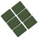 thumbnail image 1 of Uxcell 6 Pcs Parches de Tela para Reparación de Ropa Verde Militar, 1 of 6