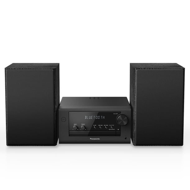 Sistema estéreo Panasonic SC-PM700PP-K 80W CD Bluetooth Negro | Lider