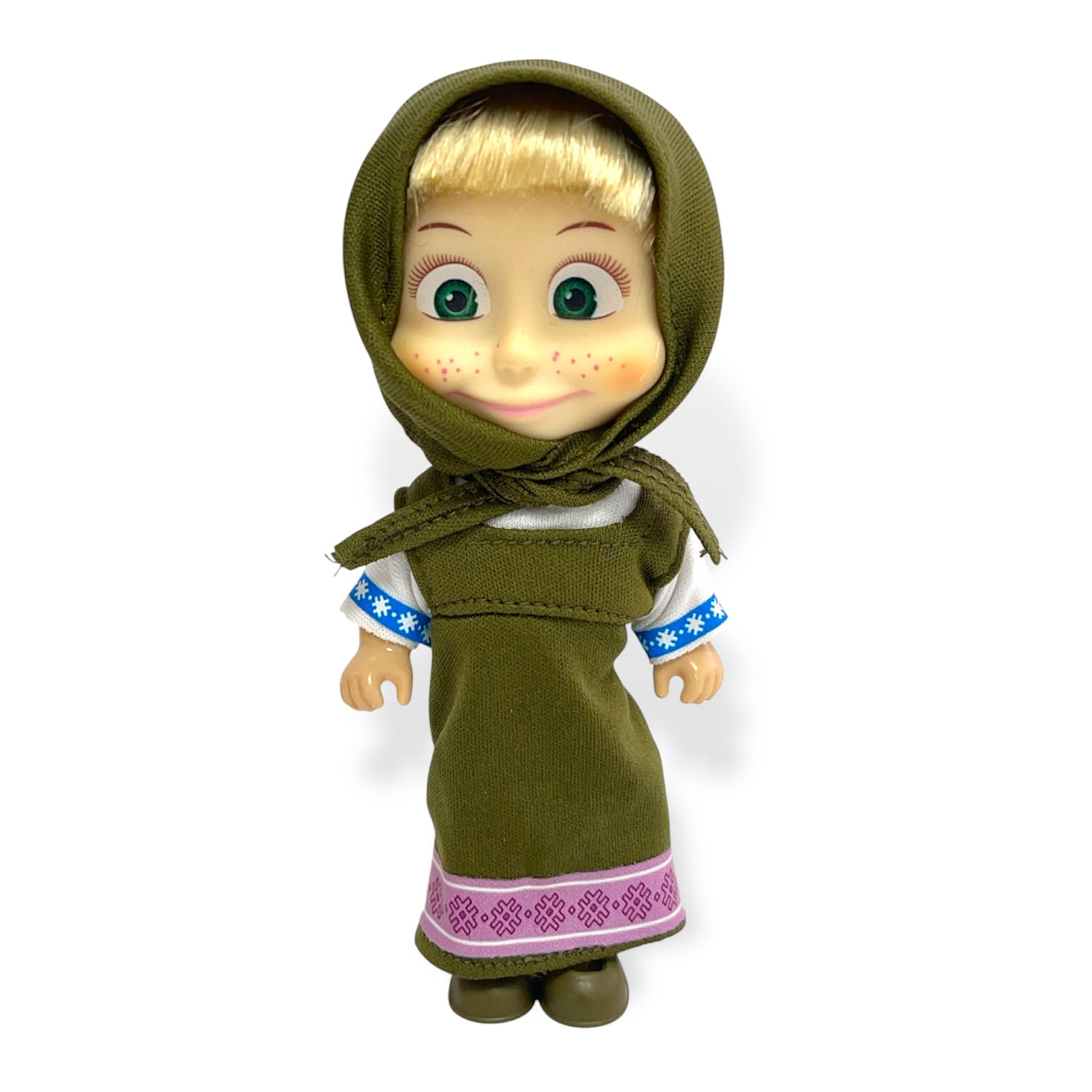 Toyng - Juguete Muñeca Masha Vestido Verde - Masha Y El Oso