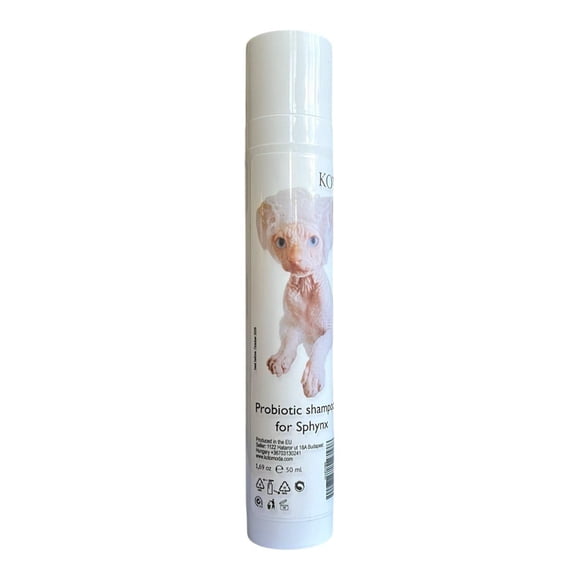 Shampoo Probiótico Para Gatos Sphynx 50 Ml