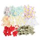 thumbnail image 1 of 500 pedazos de pétalos de flores artificiales de rosa para el arte del arco de pelo de bricolaje multicolor, 1 of 3