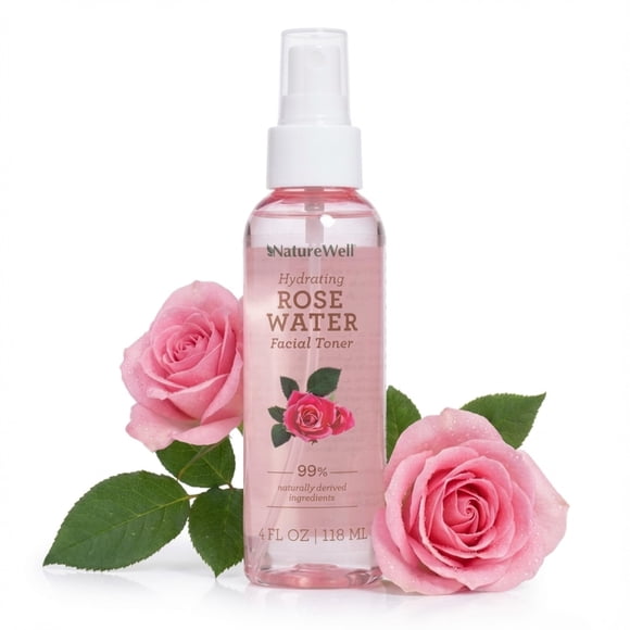 Tónico Facial NATURE WELL 118 ml Agua de Rosas en Spray