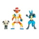 thumbnail image 1 of Set de figuras Pokémon Battle Pancham, Lucario e Infernape, 1 of 3