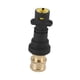 thumbnail image 1 of Adaptador de lavadora de alta presión, acoplador rápido, herramienta de limpieza de liberación rápida, pieza de repuesto para riego de jardín, césped 1 adaptador, 1 of 5