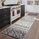 thumbnail image 4 of Alfombra Art&Tuft 152 cm Corredor Lavable Antideslizante Negra, 4 of 5