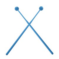 Magideal - 2 Piezas De Percusión De Tambor, Instrumentos De Percusión De 11,8 Pulgadas De Longitud, Mazo De Campana Para Xilófono, Tambores Para Niños, Campanas, Azul