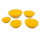 thumbnail image 2 of Bowl de vidrio con tapa plastica pack de 5 piezas 845ml, 2 of 3