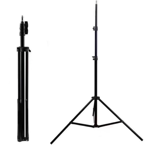 Phone Stand Tripod Outdoor Live Streaming Photography Equipment Selfie Stick Triangle Stand Retractable Metal Stand Photoshoot Live Streaming Tool