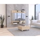 thumbnail image 2 of Panel Tv 55 Pulgadas Beijing Rovere/Blanco + Mesa De Centro, 2 of 9