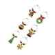 thumbnail image 1 of 6pcs / Set Anillos de copa de vino de Navidad Mark Charms Party Decor Angel Style, 1 of 5