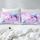 thumbnail image 5 of Christm-as Trees D-u-t Co-ve-r Queen Size Sa-nta Claus- and Snowman Comfort-er Cover with 2 Pillow-case for Te-ens Adults Kids S-tarry Sky Be-dding Set Snow Sc-ene Brea-thable 3 Pieces D-ecorative, 5 of 5