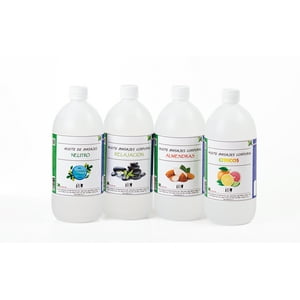 Vp Chemicals - Aceite De Masajes Pack #4 De 4 Fragancias - 4 Litros