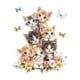 thumbnail image 5 of Pegatinas De Pared De Gatito Calcomanías De Pared De Gato Para La Cocina Del Corredor De Fondo De Tv Sofá, 5 of 5