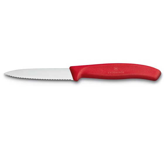 Victorinox - Cuchillo Swiss Classic Rojo. Hoja 8 Cm.
