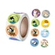 thumbnail image 1 of Pegatizas de animales de 500 veces calcomanías de animales de animales extraíbles 1 '' Pegatinas de decoración de regalos de cáscara y palo para salón A, 1 of 5
