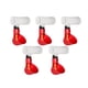 thumbnail image 4 of 5 piezas de bebederos automáticos para pollos, tazas, , comederos, vasos de riego de plástico para gallinas, suministros para aves de corral, 66x10cm, 4 of 5
