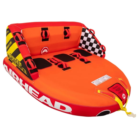 Tubo remolcable Airhead Super Mable 1-3 Rider para pasear en bote