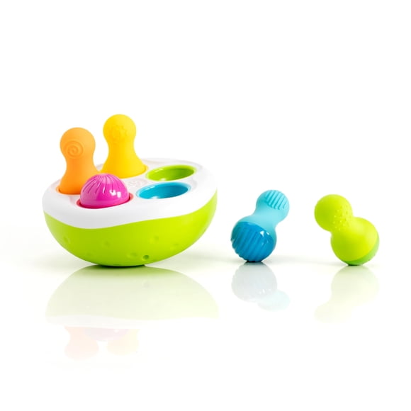 Juguete para habilidades sensoriales y motoras Fat Brain Toys SpinnyPins