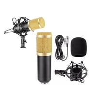 Tomasstore - Kit Micrófono Estudio Condensador Profesional Soporte Brazo