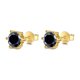 thumbnail image 1 of Aretes de Botón de Moissanita 2cttw Color D Claridad VVS1 Corte Redondo Aretes de Diamante Aretes de Botón Amarillo/rojo/rosa Aretes de Moissanita para Mujer Hombres con Certificado, 1 of 9
