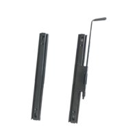 Magideal - Kit De Montaje De Pista De Montaje De Asiento Deslizante De Asiento, Accesorio De Acero Laminado En Frío, Instalación Simple, Reemplazo Directo De Acc