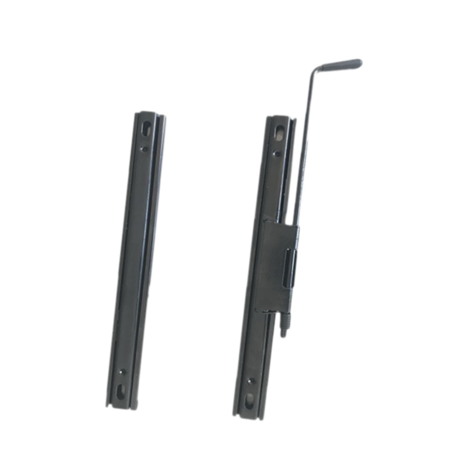 Magideal - Kit De Montaje De Pista De Montaje De Asiento Deslizante De Asiento, Accesorio De Acero Laminado En Frío, Instalación Simple, Reemplazo Directo De Acc