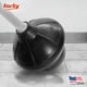 thumbnail image 4 of Desatascador de Inodoro Korky Gris con Detalles Gris Oscuro 98GN, 4 of 5