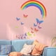 thumbnail image 4 of 1pc Colorful Rainbow Butterfly Wall Sticker Bedroom Living Room Wall Decoration Sticker, 4 of 4