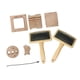 thumbnail image 3 of Reglas de calibre para tejer madera, herramientas de medición, herramienta portátil para ángulos de torsión, cardadores de lana, juego de herramientas, 3 of 5