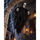 thumbnail image 4 of Decoración Calavera Colgante de Halloween con Capa Rasgada, 4 of 6