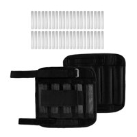 Genérico - Pesas De Tobillo – Placas De Acero Tobilleras Ajustables 5 Kg X 2 = 10 Kg