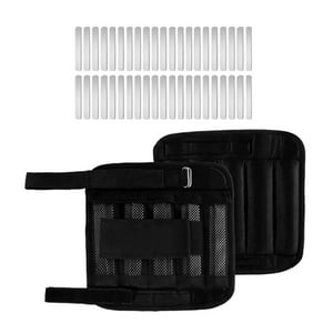 Genérico - Pesas De Tobillo – Placas De Acero Tobilleras Ajustables 5 Kg X 2 = 10 Kg