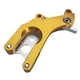 thumbnail image 3 of Frame De Bicicleta Conversión De Bicicleta De Bicicleta Adaptador De Freno Soporte Montaje MTB Dorado, 3 of 5