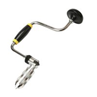 Ioensy - Broca De Carpintero Con Pinza Oscilante Portátil, Herramienta Manual Para El Hogar, Taladro De Manivela De 30 X 17 Cm