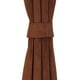 thumbnail image 2 of Cortina Argollas NEW VELVET 1.40 X 2.20 CHOCOLATE, 2 of 3