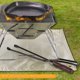 thumbnail image 2 of Abrazadera de acero inoxidable para barbacoa, picnic, mochilero, camping, senderismo y picnic., 2 of 6