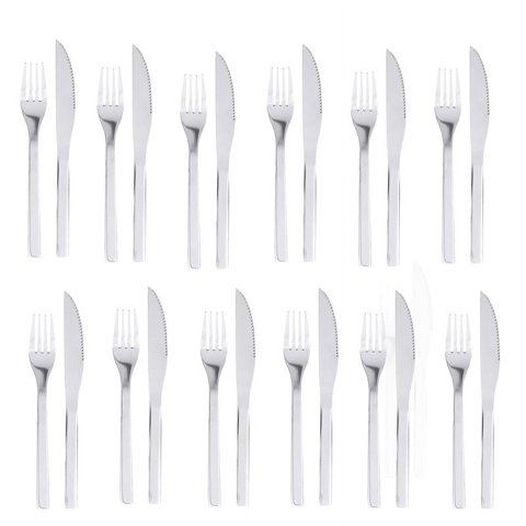 Arthome - Set Cubiertos 24 Piezas Acero Inoxidable Cuc34