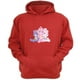 thumbnail image 1 of Polerón Canguro Osos Cariñosos Rojo Talla Xl Unisex, 1 of 3