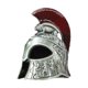 thumbnail image 2 of Casco Samurái Modelo Caballero Tradicional LARP Casco Espartano Vintage Gris Plata, 2 of 5