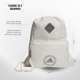 thumbnail image 2 of Mochila adidas Classic 3S 2.0 Alúmina Beige/Grey Four, 2 of 6