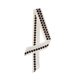 thumbnail image 1 of INSPIRE CHIC Bufandas Elegantes y Delgadas de Mujer con Punta Doble Lado para Ocio Blanco, 1 of 5