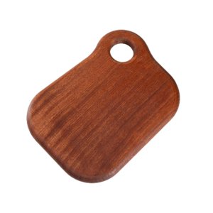 Magideal - Tabla De Cortar De Madera, Tabla De Pan Pequeña, Portátil, Multifuncional, Tabla De Cortar Queso, Tabla Para Cortar Pan, Filetes, Frutas, Queso, Carne Ébano S