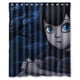 thumbnail image 1 of Cortina de ducha de Hotel Transylvania Mavis, juego de cortinas de baño con ganchos, tamaño 60 x 72 pulgadas, 1 of 3