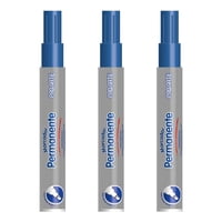 Set 3 Plumones Permanente Punta Biselada. Proarte Azul
