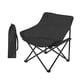 thumbnail image 3 of Silla Plegable Para Acampar, Silla Plegable Portátil Antideslizante Para Barbacoa, Pesca, Senderismo, Color Negro, 3 of 4