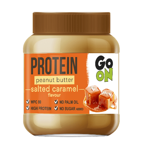Mantequilla Maní Proteína Caramelo Salado GoOnNutrition 350g