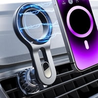 Genérico - Soporte De Coche Para Iphone 16/16 Pro Max/15/14/13/12 - Instalación Rápida Soporte Magnético Para Teléfono, Accesorios De Coche Para Hombres Y Mujeres-Negro